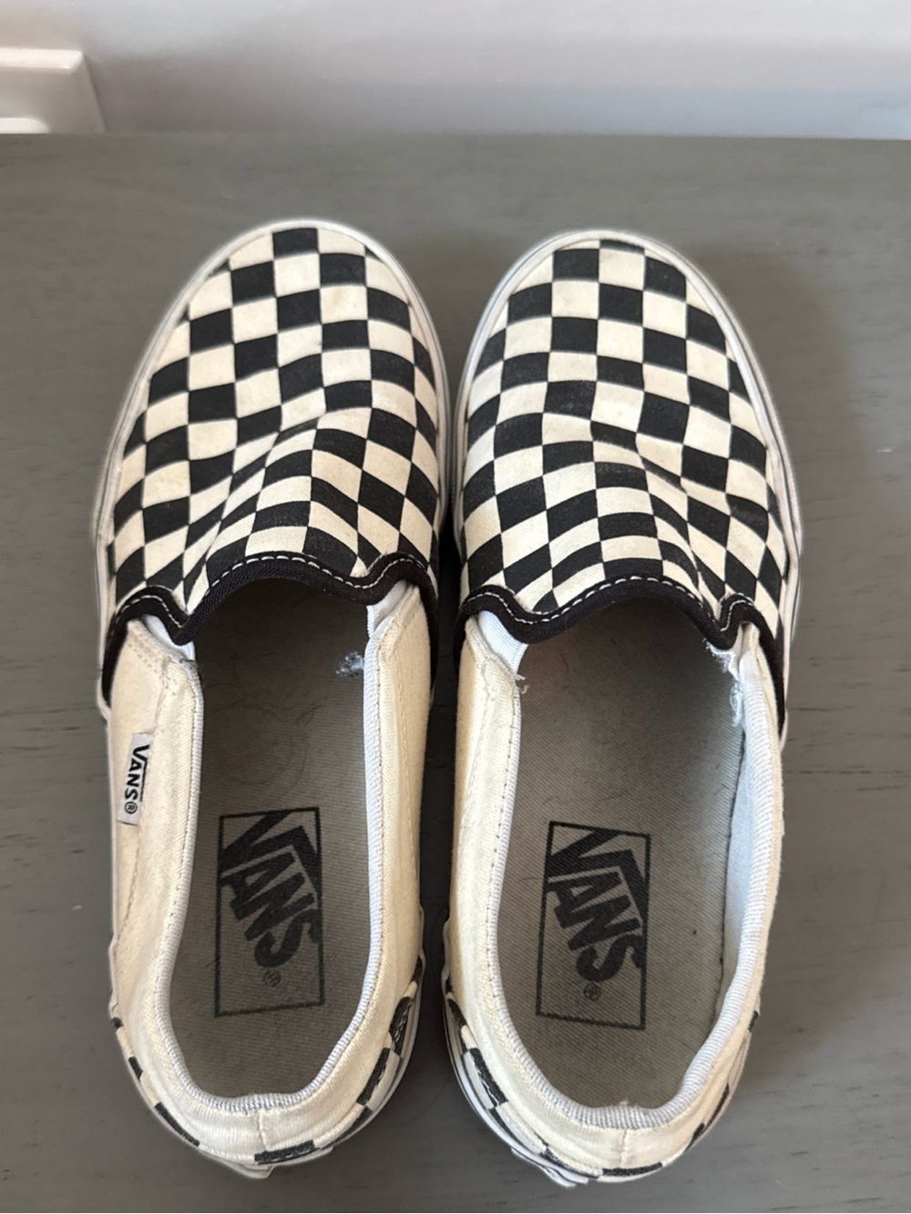 Vans Checkered Platform Shoe Women’s Sneaker Size 6.5